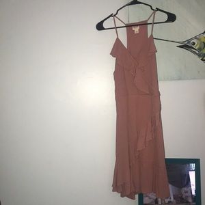 Baby Pink Ruffle Dress